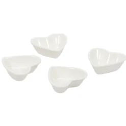 Miseczki na przekąski z porcelany, 4 szt.