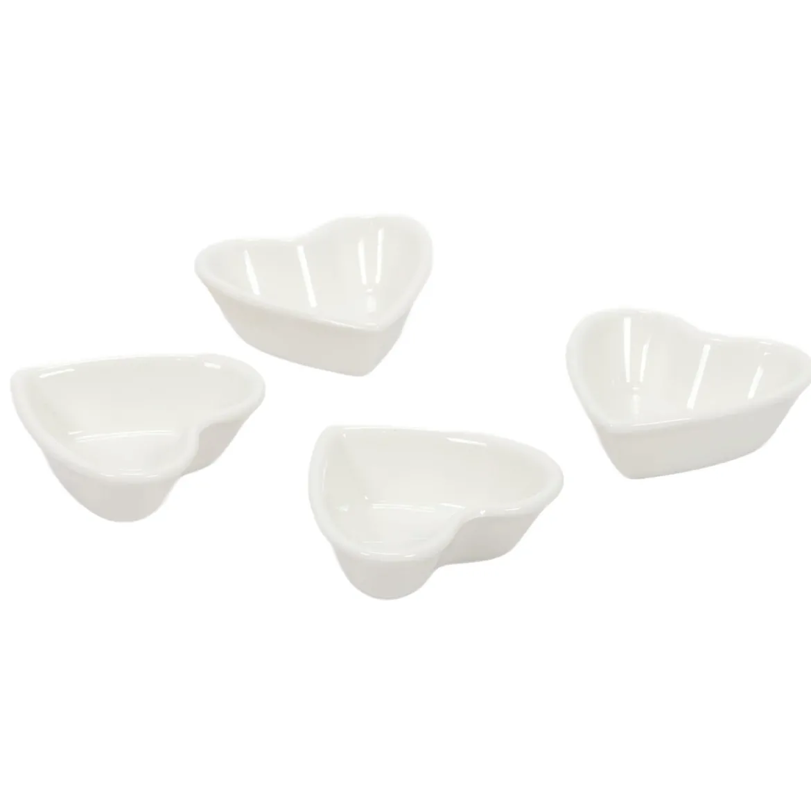 Miseczki na przekąski z porcelany, 4 szt.