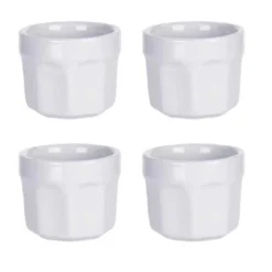 Miseczki na przekąski z porcelany, 4 szt.