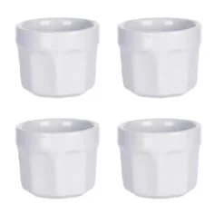Miseczki na przekąski z porcelany, 4 szt.