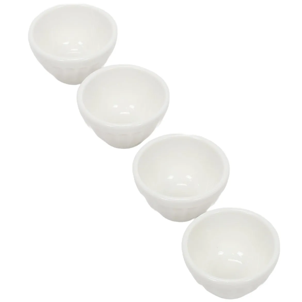 Miseczki na przekąski z porcelany, 4 szt.