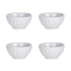 Miseczki na przekąski z porcelany, 4 szt.
