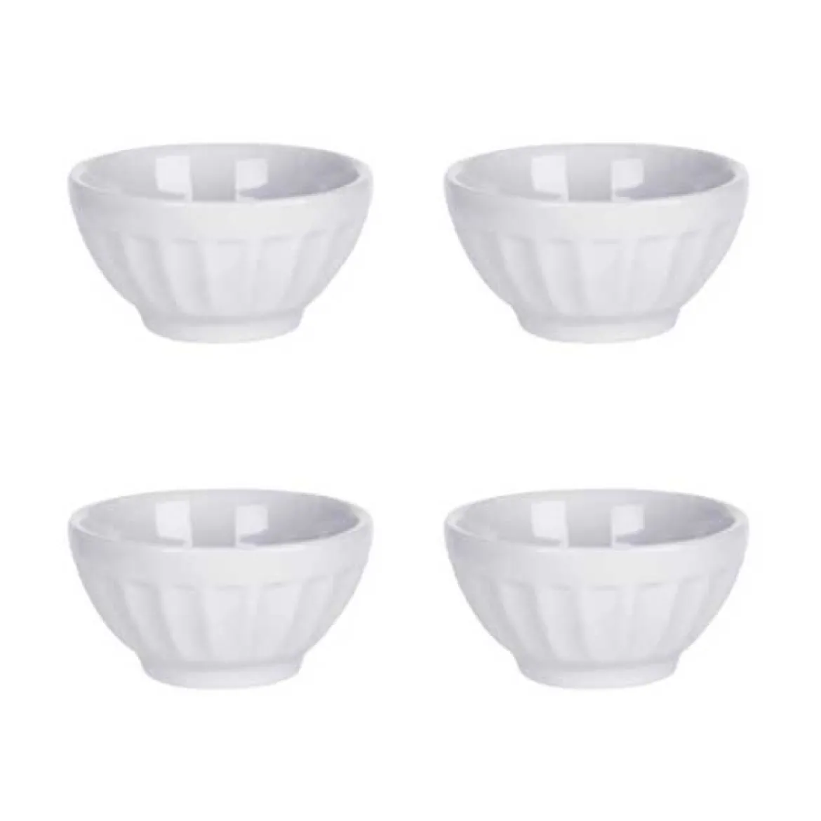 Miseczki na przekąski z porcelany, 4 szt.