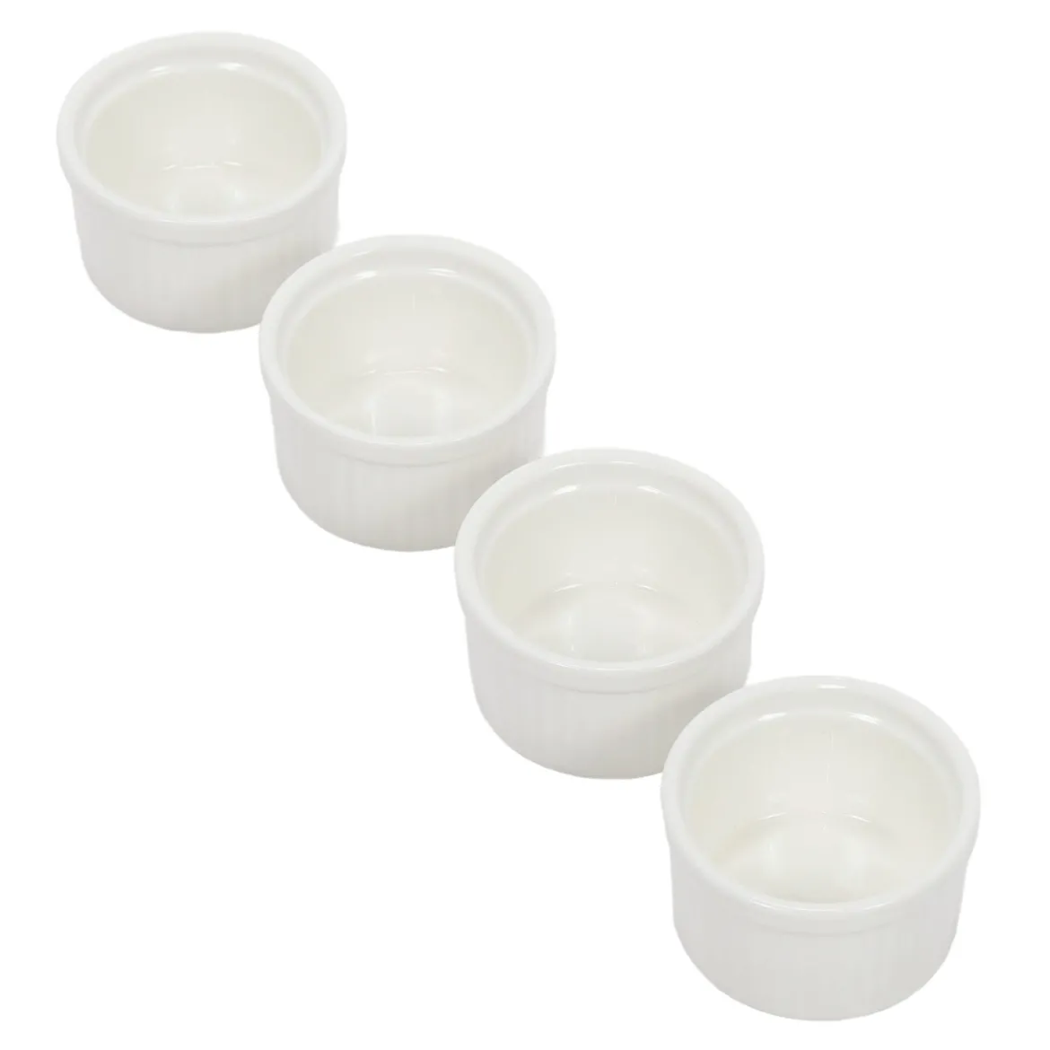 Miseczki na przekąski z porcelany, 4 szt.