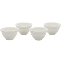 Miseczki na przekąski z porcelany, 4 szt.