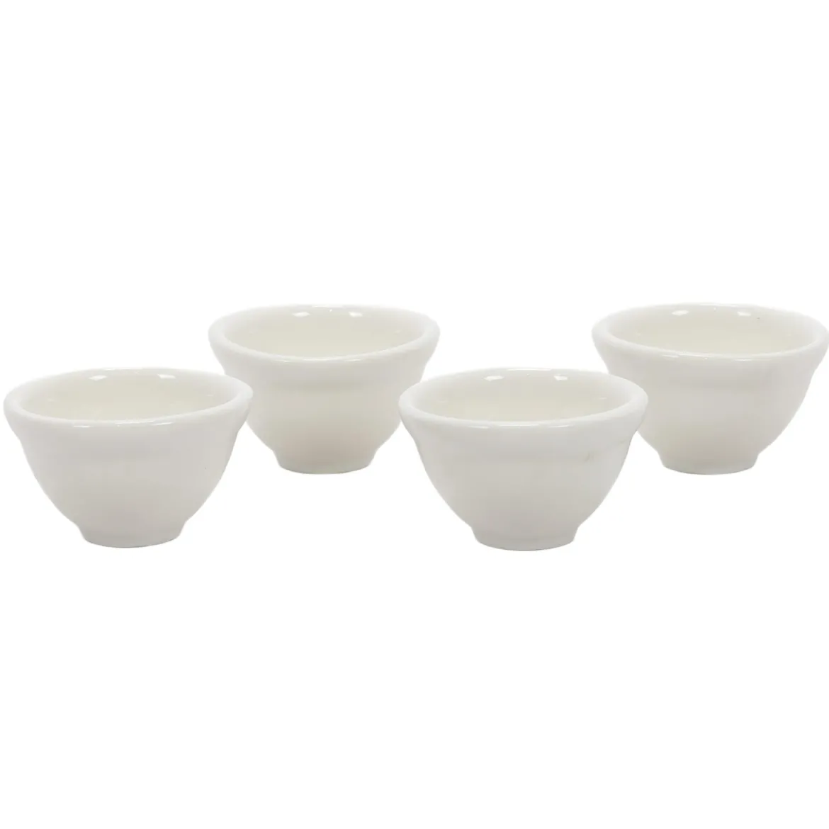Miseczki na przekąski z porcelany, 4 szt.