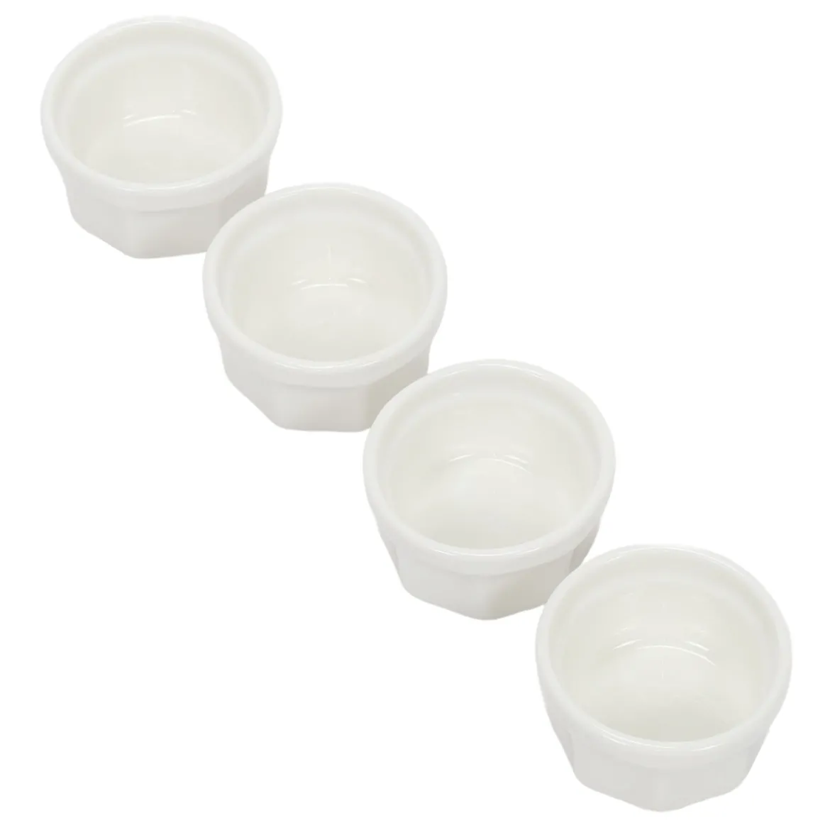 Miseczki na przekąski z porcelany, 4 szt.