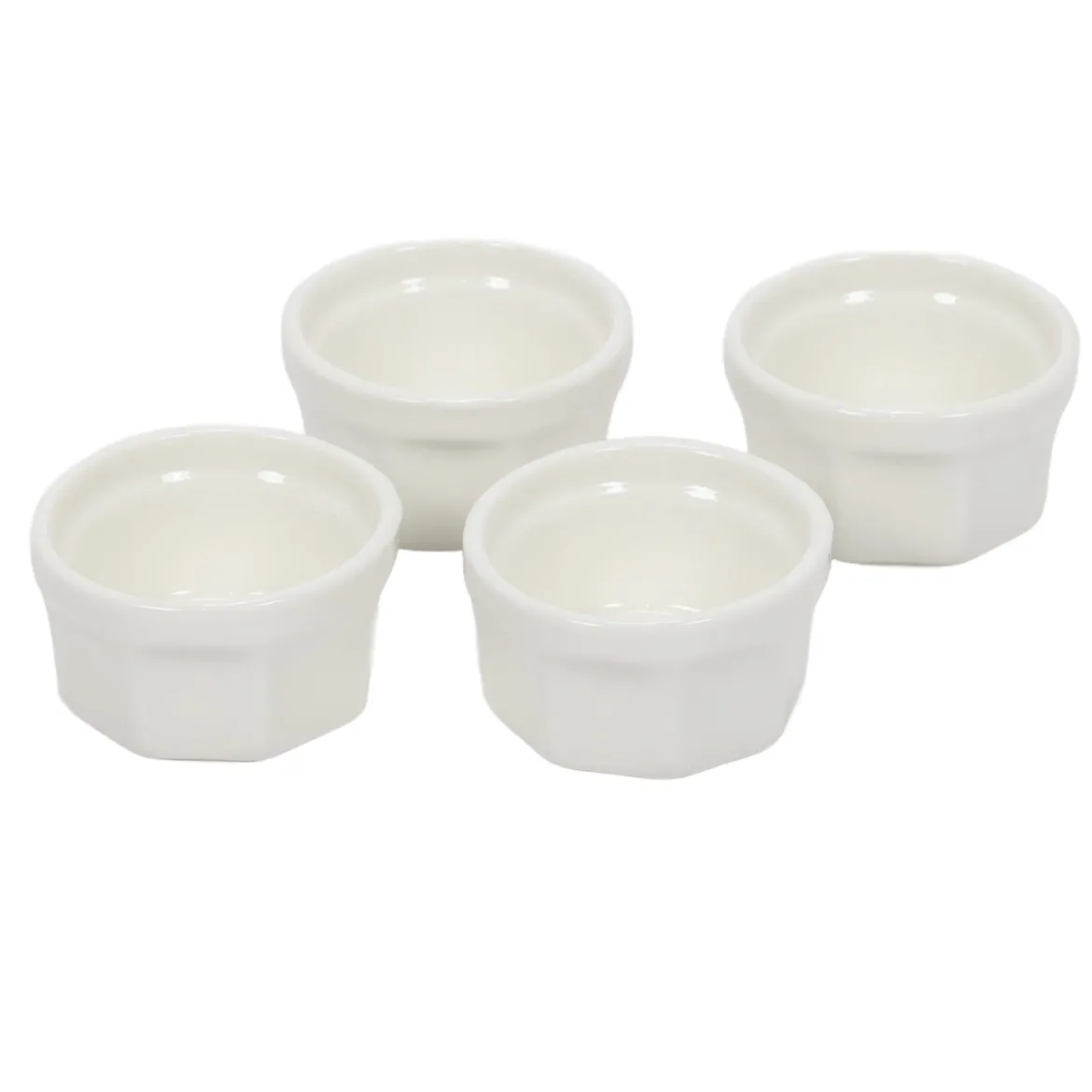 Miseczki na przekąski z porcelany, 4 szt.