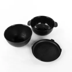 Miska z durszlakiem i pokrywką, Ø 24 cm