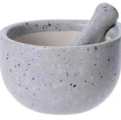 Moździerz kuchenny z tłuczkiem, ceramiczny
