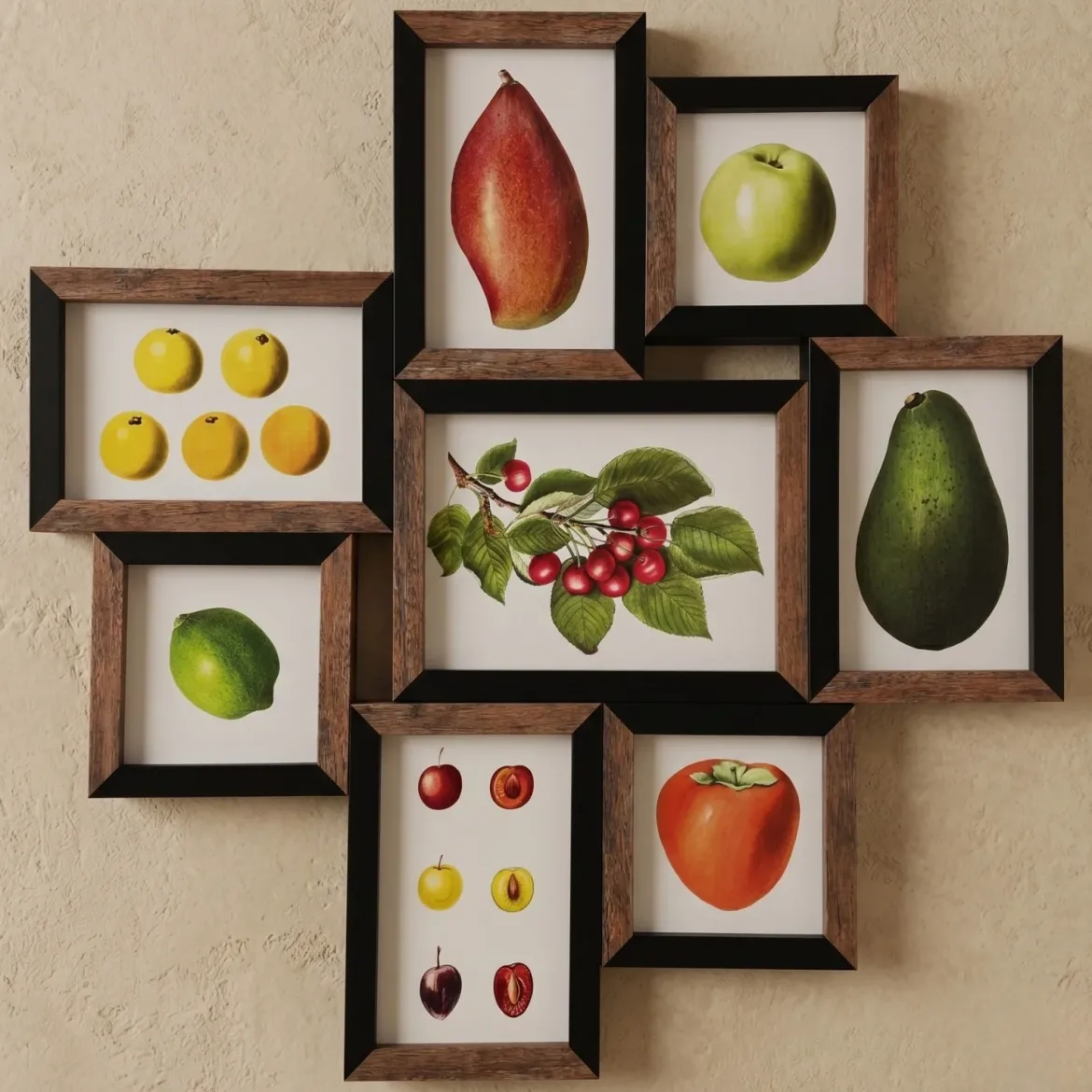Multiramka na 8 zdjęć ORTO, 50 x 50 cm