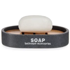 Mydelniczka SOAP z bambusowym ociekaczem