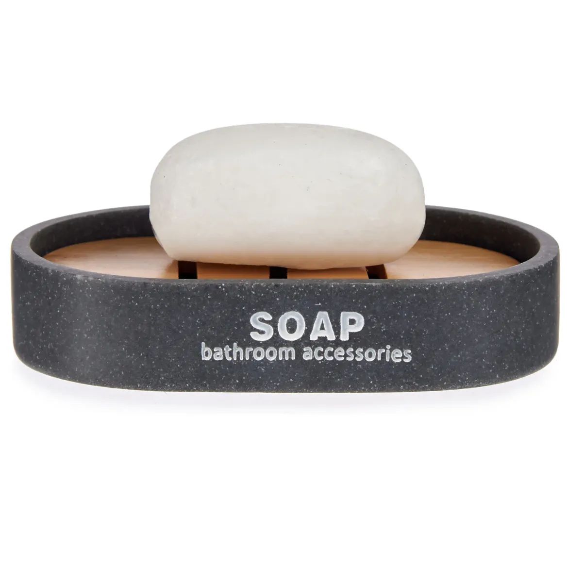 Mydelniczka SOAP z bambusowym ociekaczem