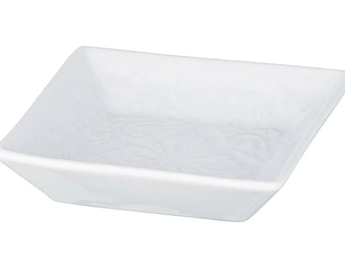 Mydelniczka z wzorami w stylu rustykalnym, ceramiczna podstawka łazienkowa - WENKO