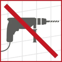 Narożna półka łazienkowa, Vacuum-Loc, 2 poziomy - stal chromowana, WENKO