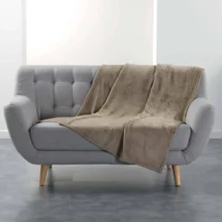 Narzuta flanelowa FLANOU, 125 x 150 cm