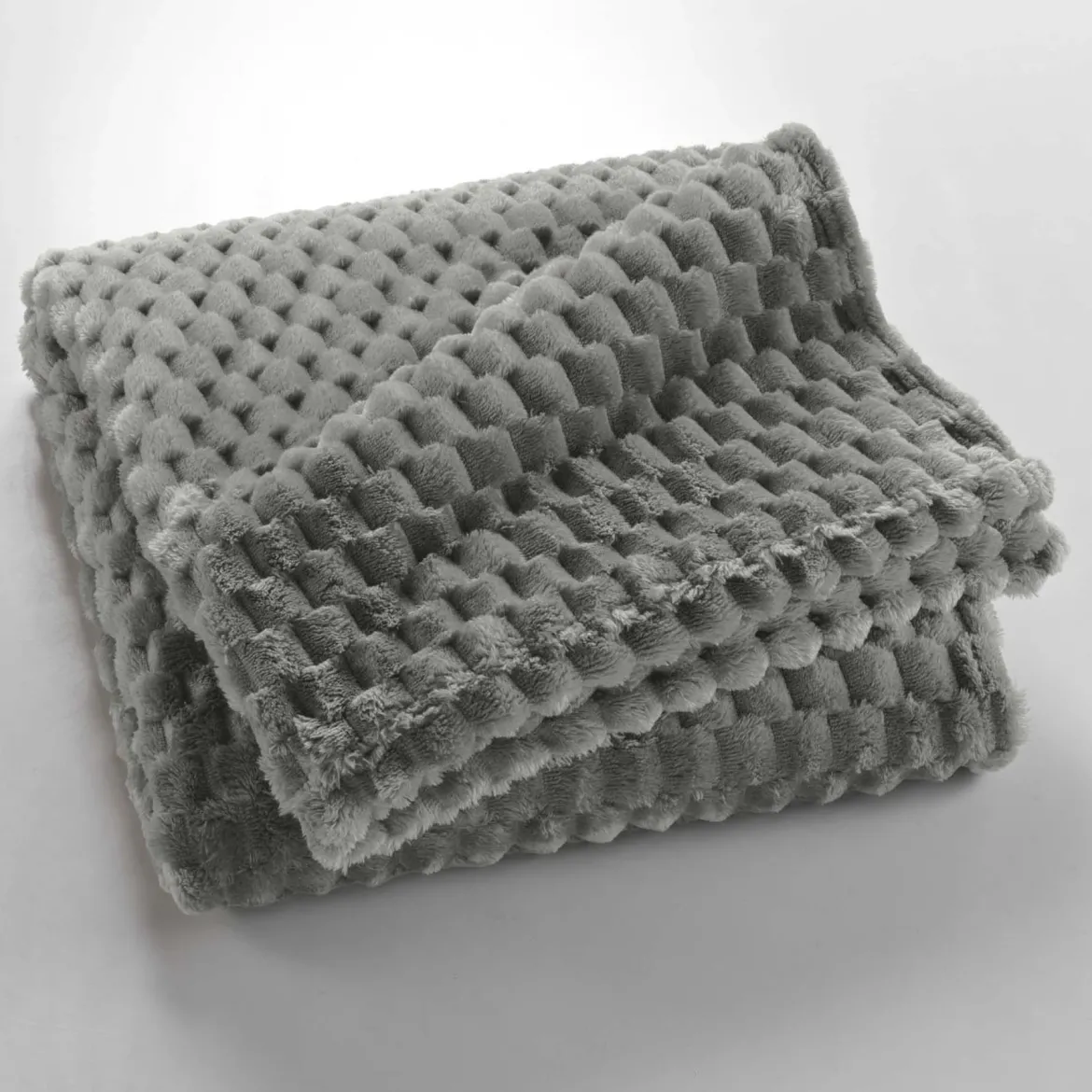 Narzuta flanelowa 125 x 150 cm FROSTY