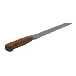 Nóż do krojenia chleba ELEGANCIA, stal nierdzewna, 33 cm