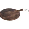 Okrągła deska do serwowania, drewno mango, 40 cm