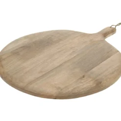 Okrągła deska do serwowania z drewna mango, Ø 47 cm
