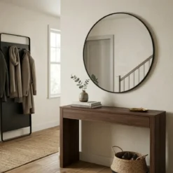 Okrągłe lustro ścienne MIRA, Ø 80 cm