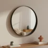 Okrągłe lustro ścienne SVEA, Ø 50 cm