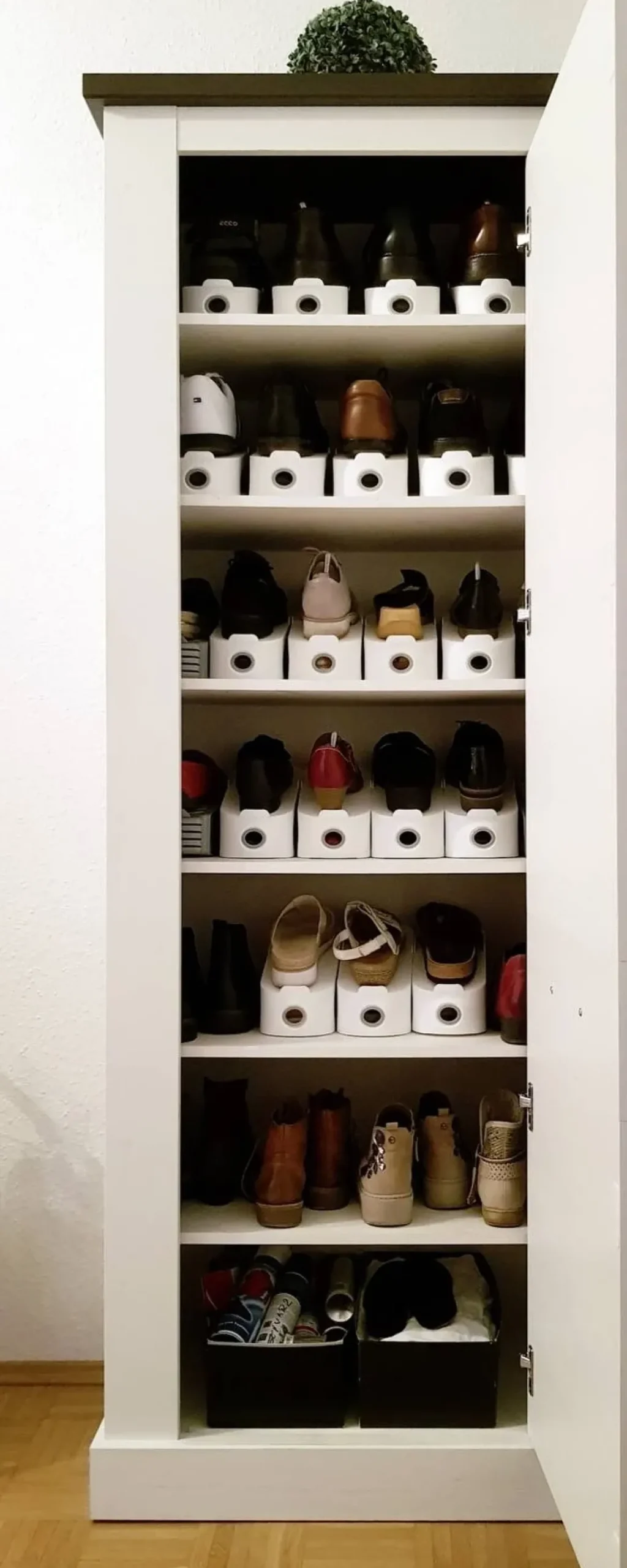 Organizer na buty, komplet organizerów 4 sztuki, WENKO
