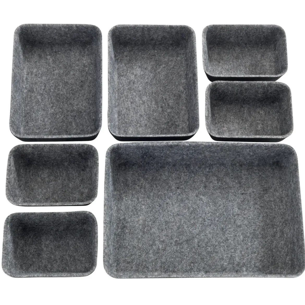 Organizery filcowe do szuflad, 7 sztuk, WENKO
