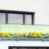 Osłona na balkon w motyle, 5 m x 85 cm
