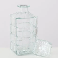 Ozdobna karafka z korkiem WHISKEY, 900 ml