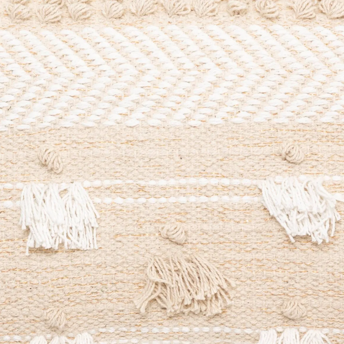 Ozdobna poduszka Cot Sand, bawełniana, boho, 30 x 50 cm