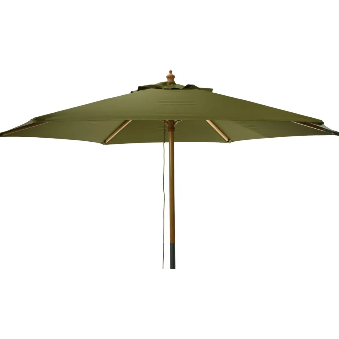 Parasol ogrodowy drewniany, Ø 250 cm
