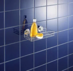Półka łazienkowa Vacuum-Loc - stal chromowana, WENKO