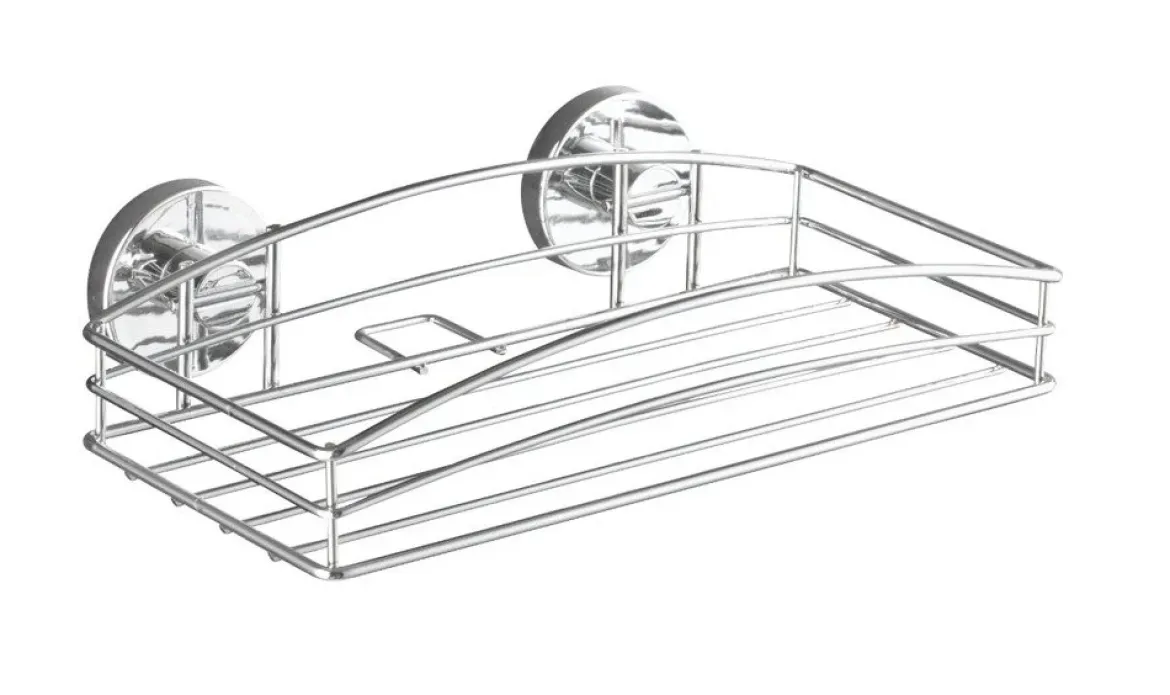 Półka łazienkowa Vacuum-Loc - stal chromowana, WENKO