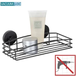 Półka pod prysznic Vacuum-Loc, metalowa, WENKO