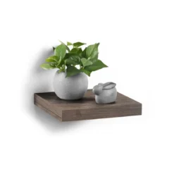 Półka wisząca na ścianę z MDF, dł. 25 cm