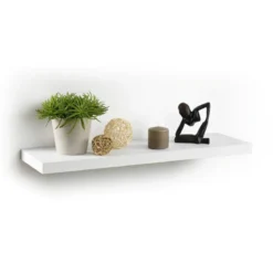 Półka wisząca na ścianę z MDF, dł. 75 cm