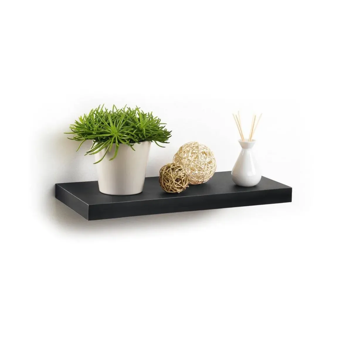 Półka wisząca na ścianę z MDF, dł. 50 cm