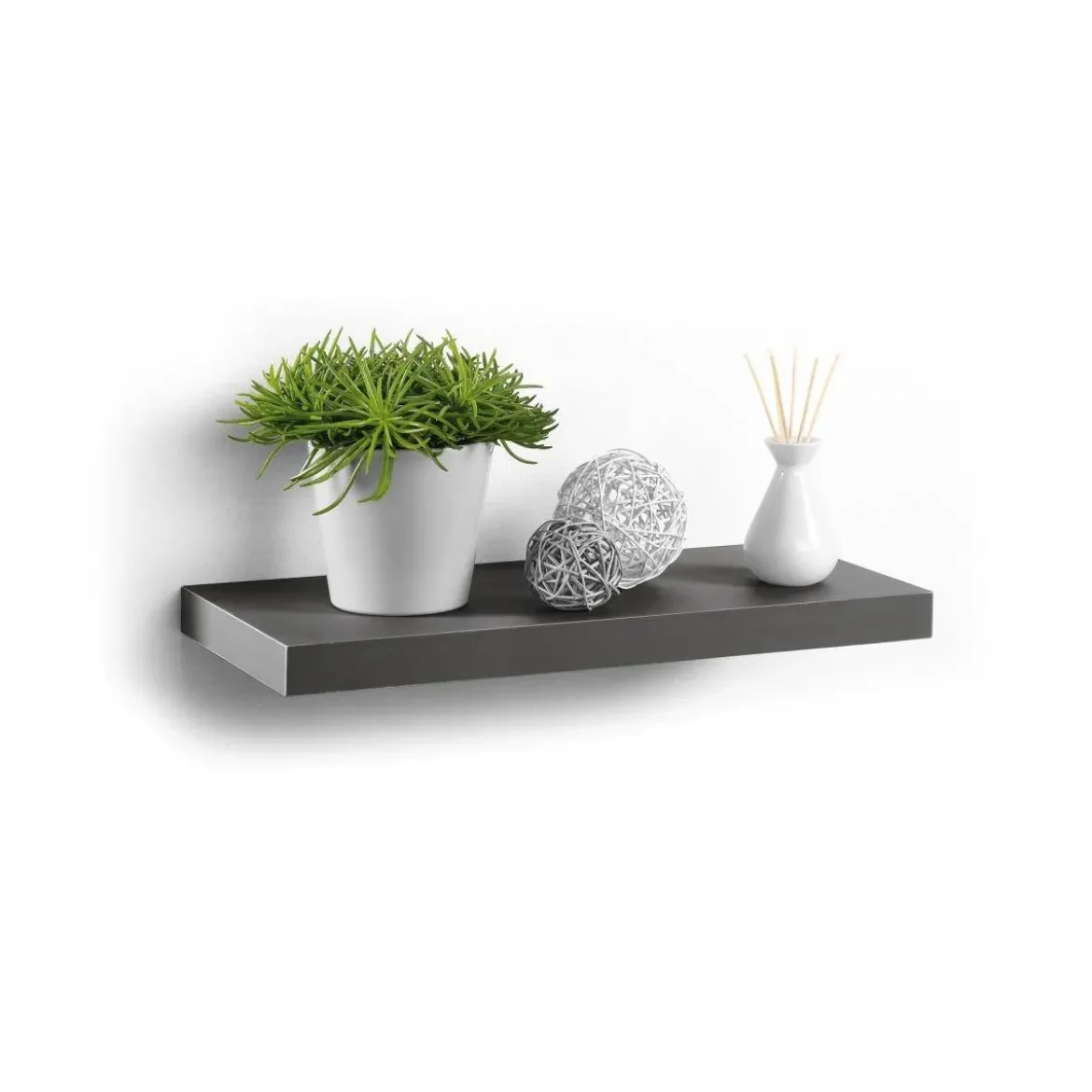 Półka wisząca na ścianę z MDF, dł. 50 cm