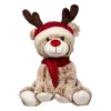 Pluszowy renifer w czapce, 35 cm