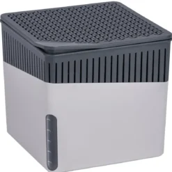 Pochłaniacz wilgoci, osuszacz adsorpcyjny + wkład 1 kg, elegancki osuszacz do pomieszczeń, WENKO