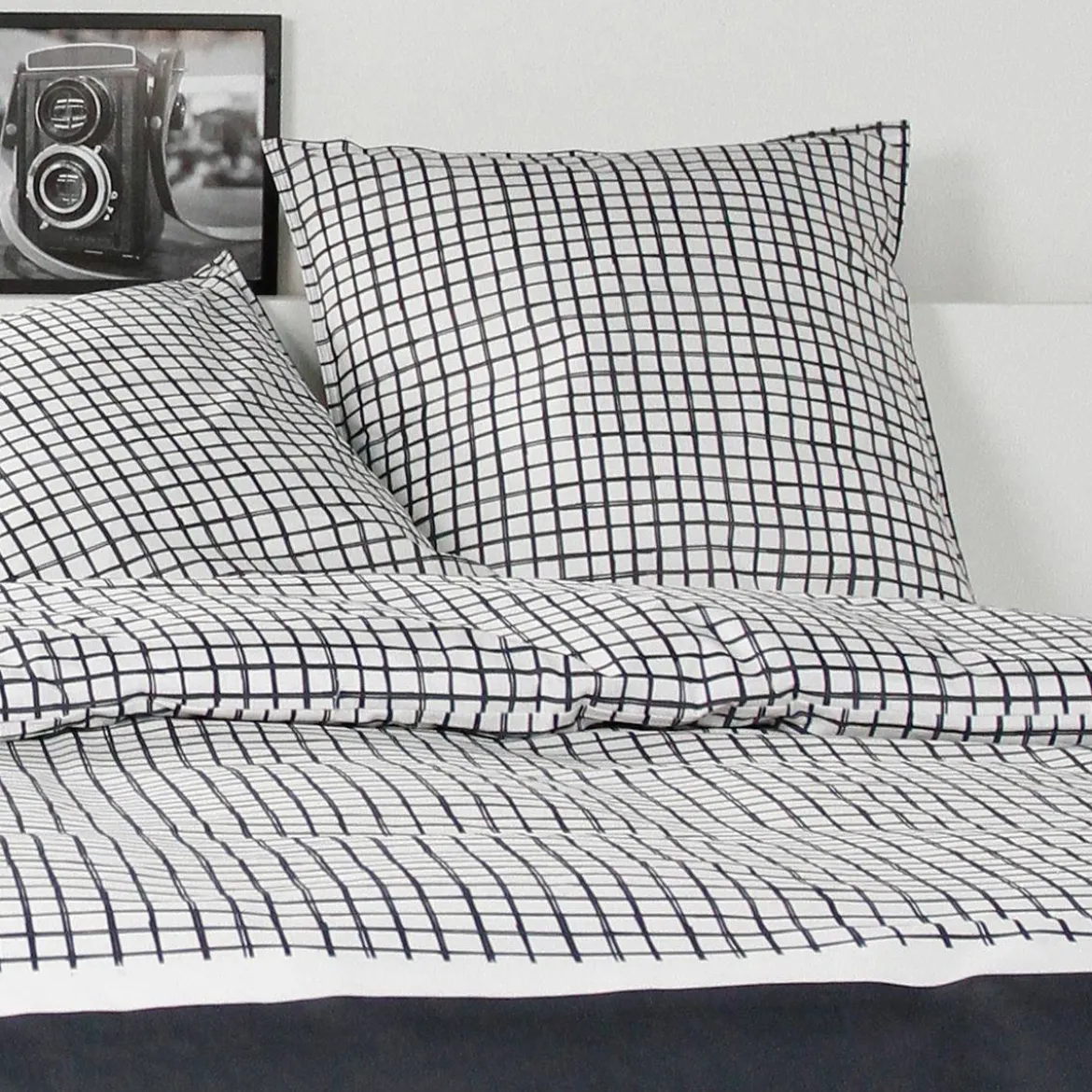 Pościel bawełniana Deco Pattern, dwustronna, 220 x 240 cm