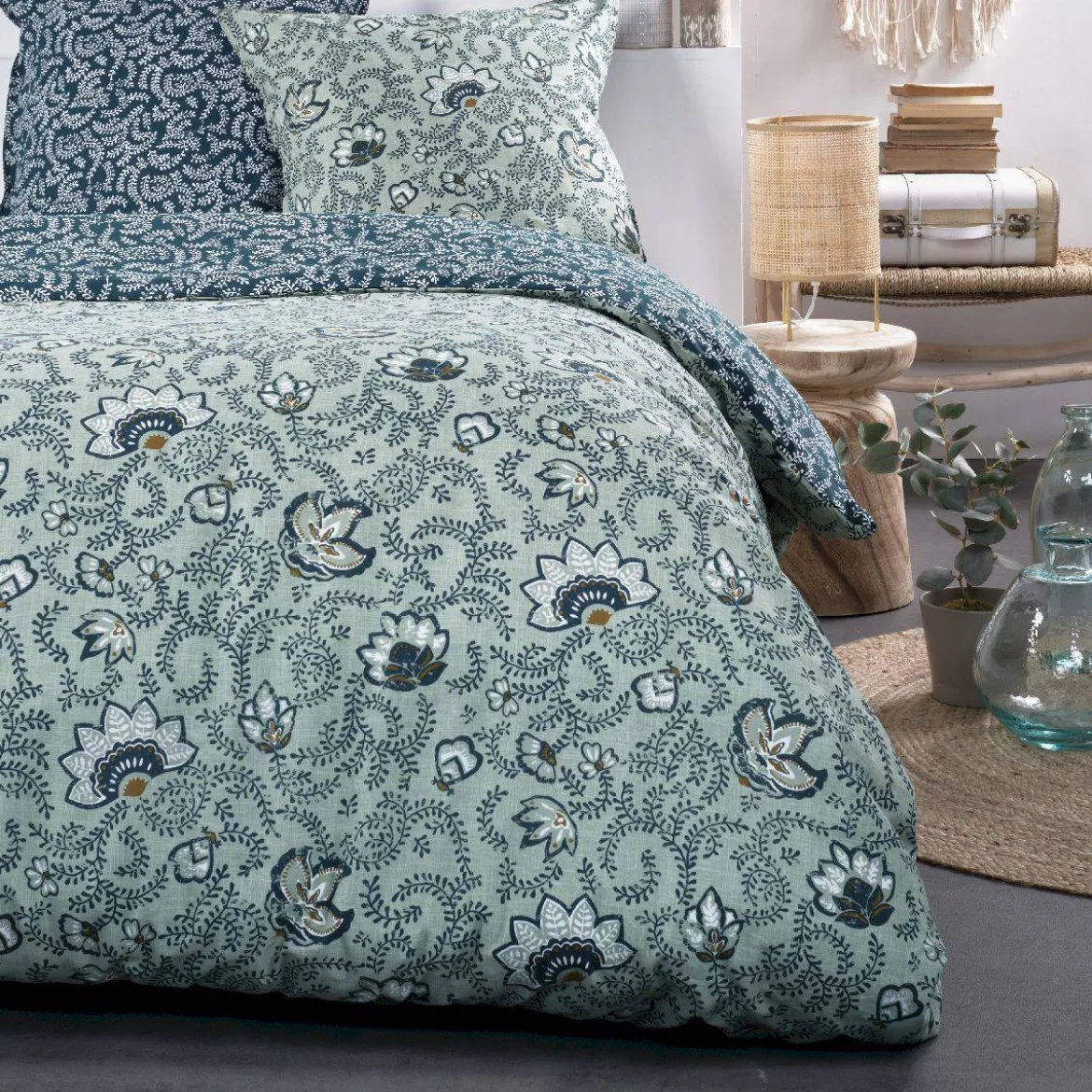 Pościel bawełniana Deco Pattern, dwustronna, 220 x 240 cm