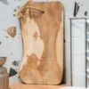 Podstawka na stroiki 20 x 35 cm, dekoracyjna taca z drewna tekowego