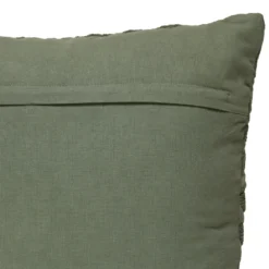 Poduszka dekoracyjna LETHO, listki, 50 x 50 cm
