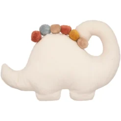 Poduszka dekoracyjna z pomponami DINO, Ø 38 cm