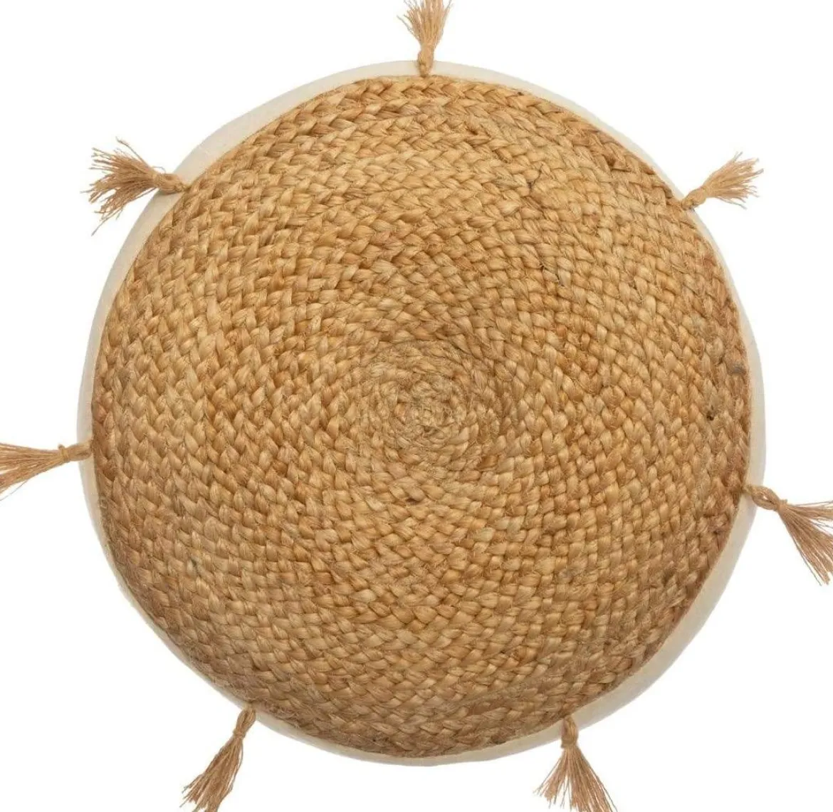 Poduszka do siedzenia na podłodze RITUAL, Ø 38 cm, juta