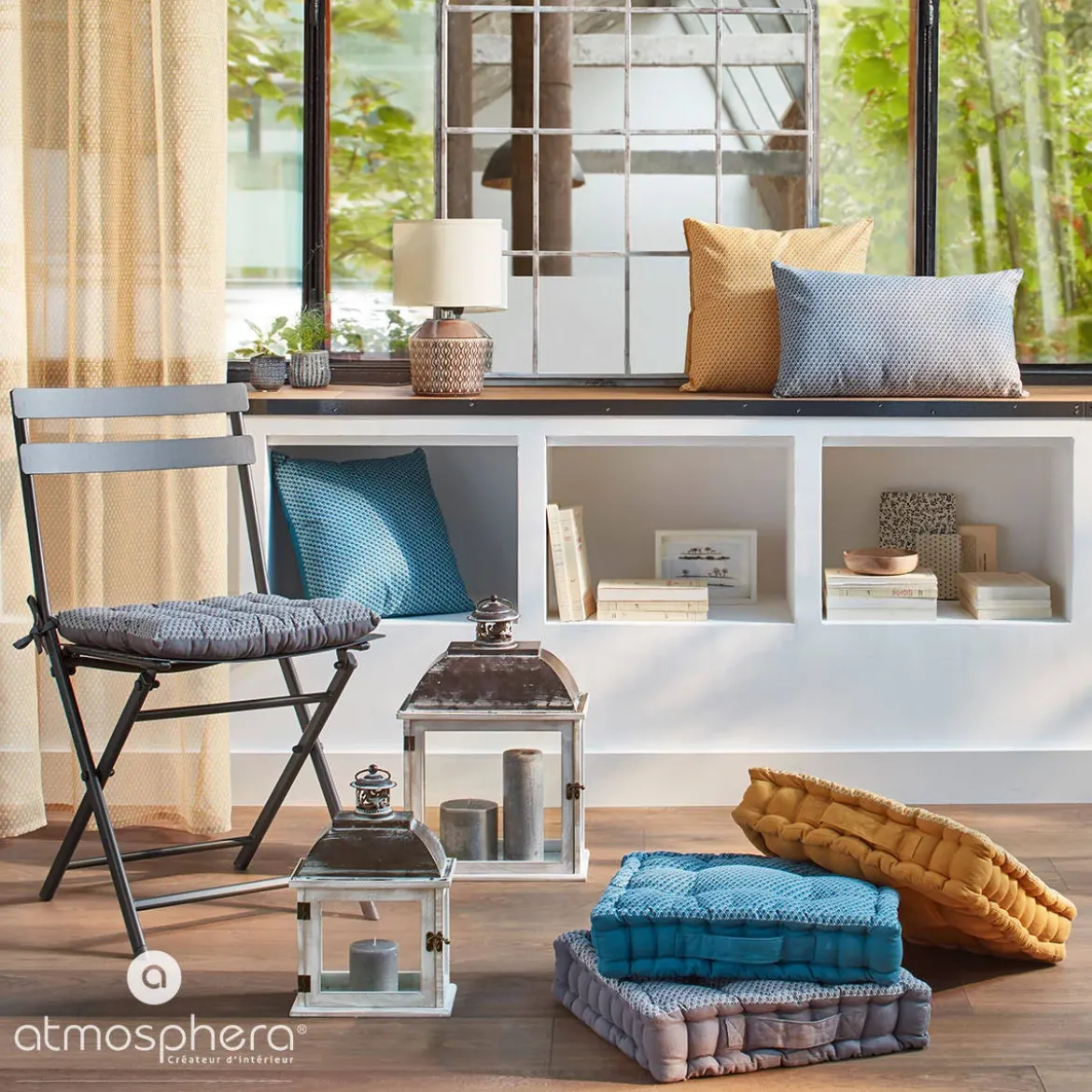 Poduszka na krzesło OTTO, kwadratowa, 40 x 40 cm