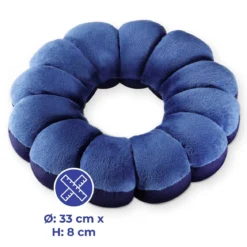 Poduszka pod plecy, wypełnienie z mikrokulkami, Ø 33 cm