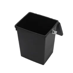 Pojemnik na odpady organiczne z plastiku z recyklingu, 5,5 l